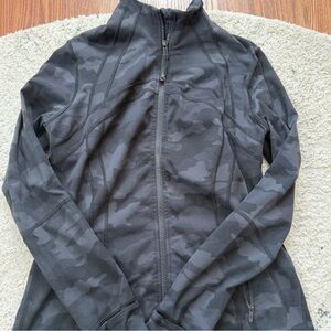 lululemon athletica Black Camo Jacket